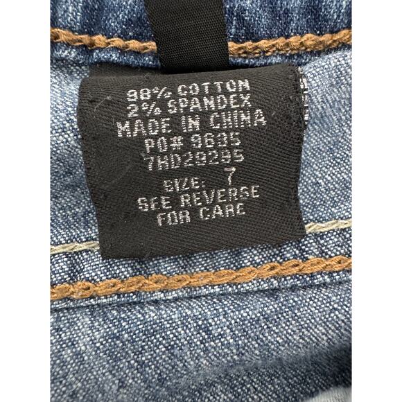 Y2K -Paris Blues Mid-Rise Distressed Skinny Jeans DISTRESSED - PRELOVED - SIZE 7 - Picture 8 of 11